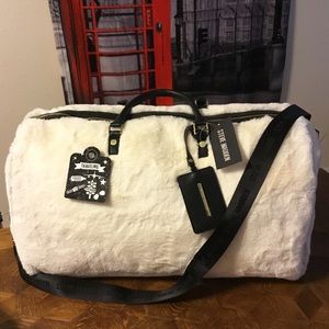 Steve Madden White Travel Bag